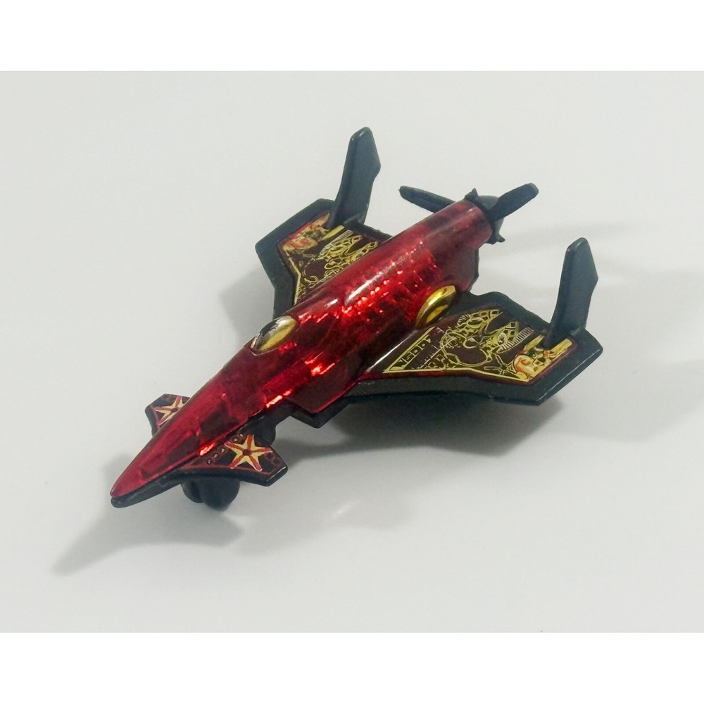 Hot Wheels Red Metal Die-cast Jet Poison Arrow Airplane Aircraft SEE DESCRIPTION